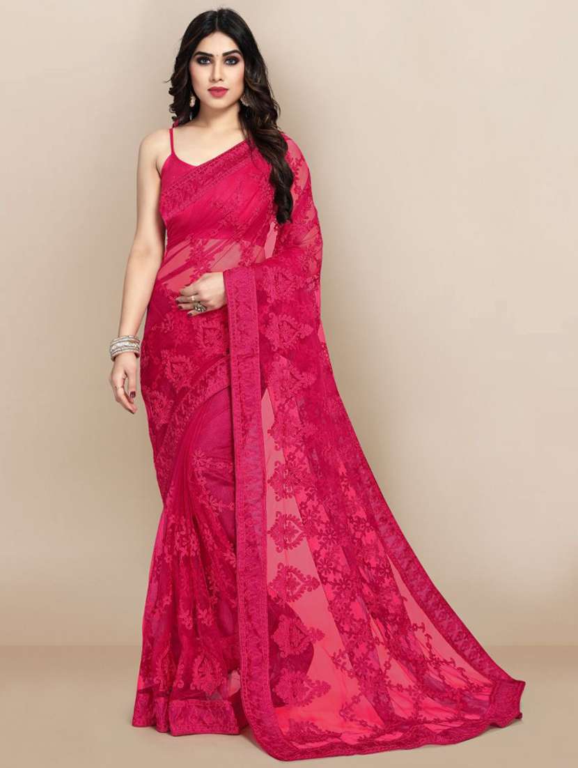 women's embroidered saree