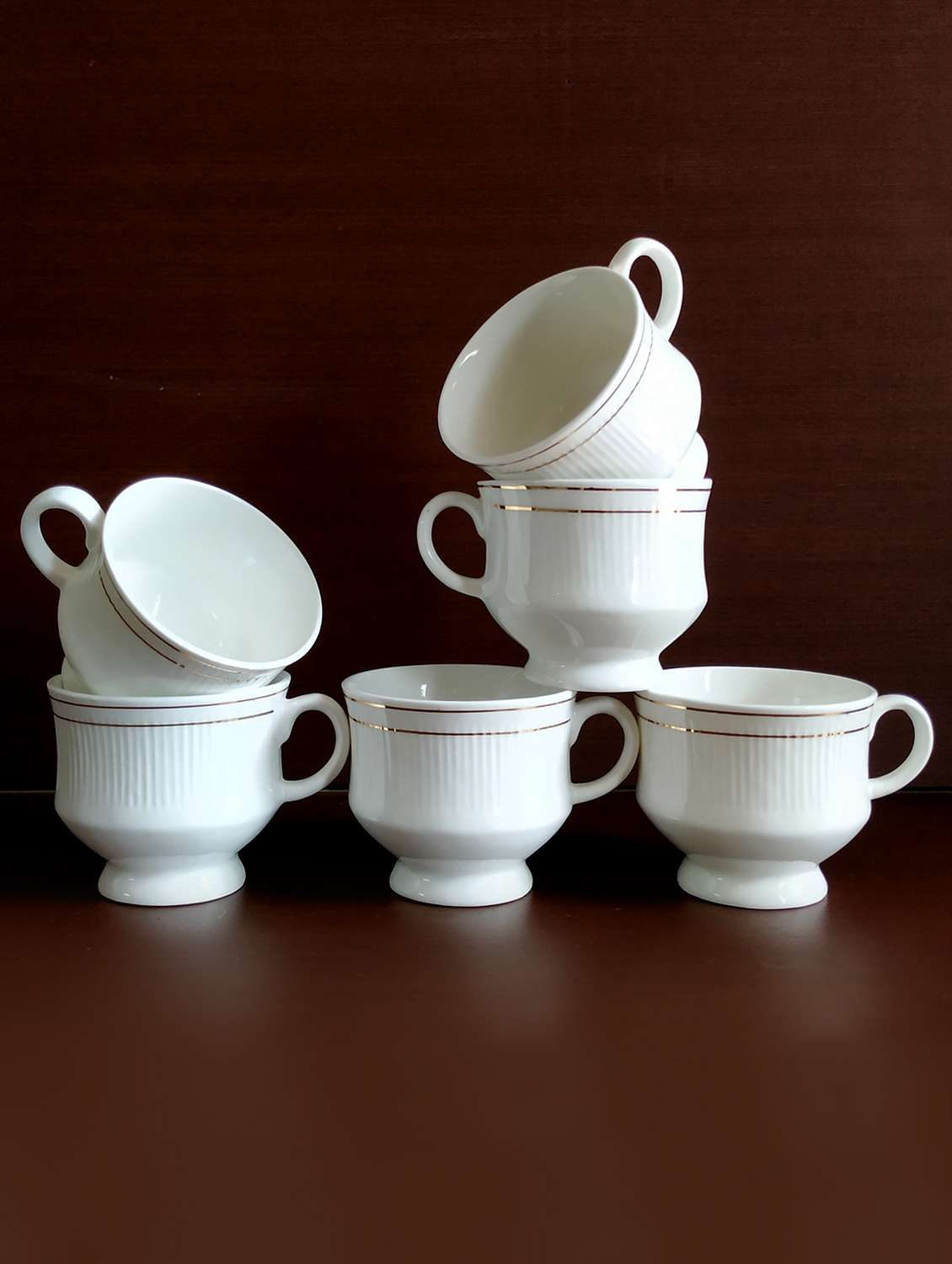 Goldline Series Set Of 6 Cups | Tea Cups | Cup Set