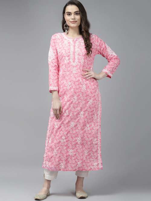 women's straight kurta - 18439714 -  Standard Image - 0
