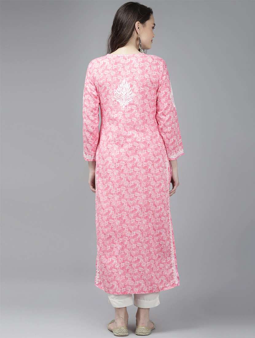 women's straight kurta - 18439714 -  Standard Image - 2