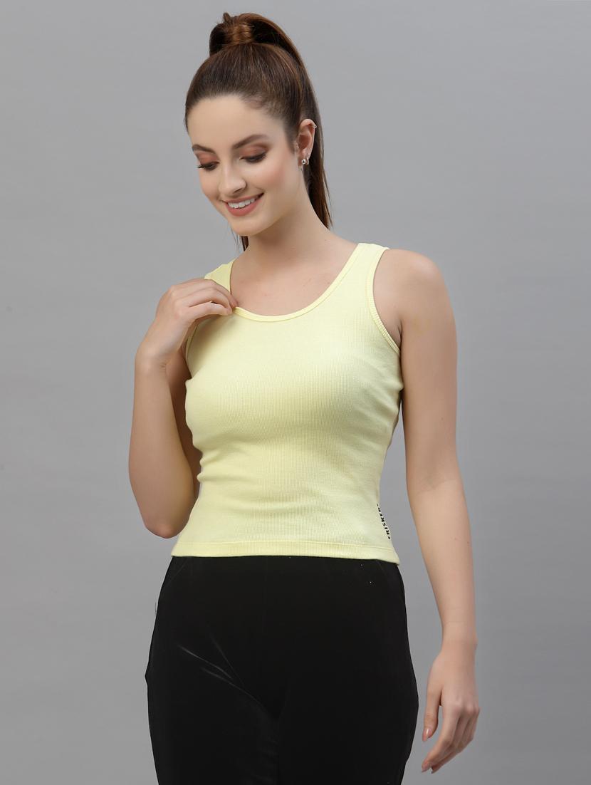 women's crop round neck top - 18439832 - Zoom Image - 0