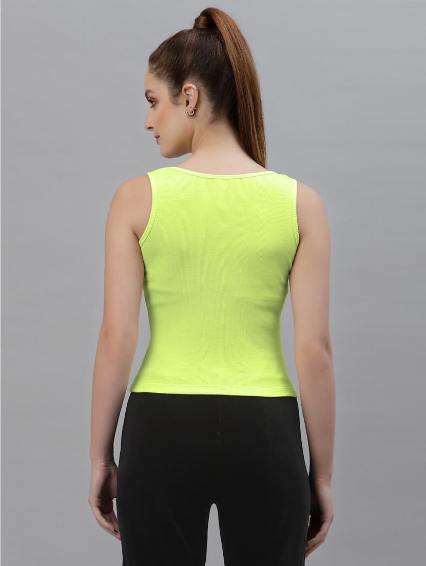 women's tank top round neck top - 18439833 - Standard Image - 2