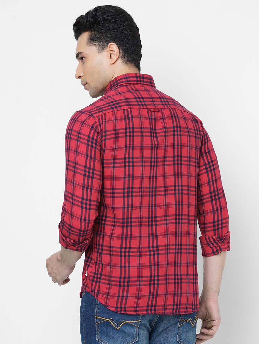 mens checks casual shirt - 18440691 - Standard Image - 2