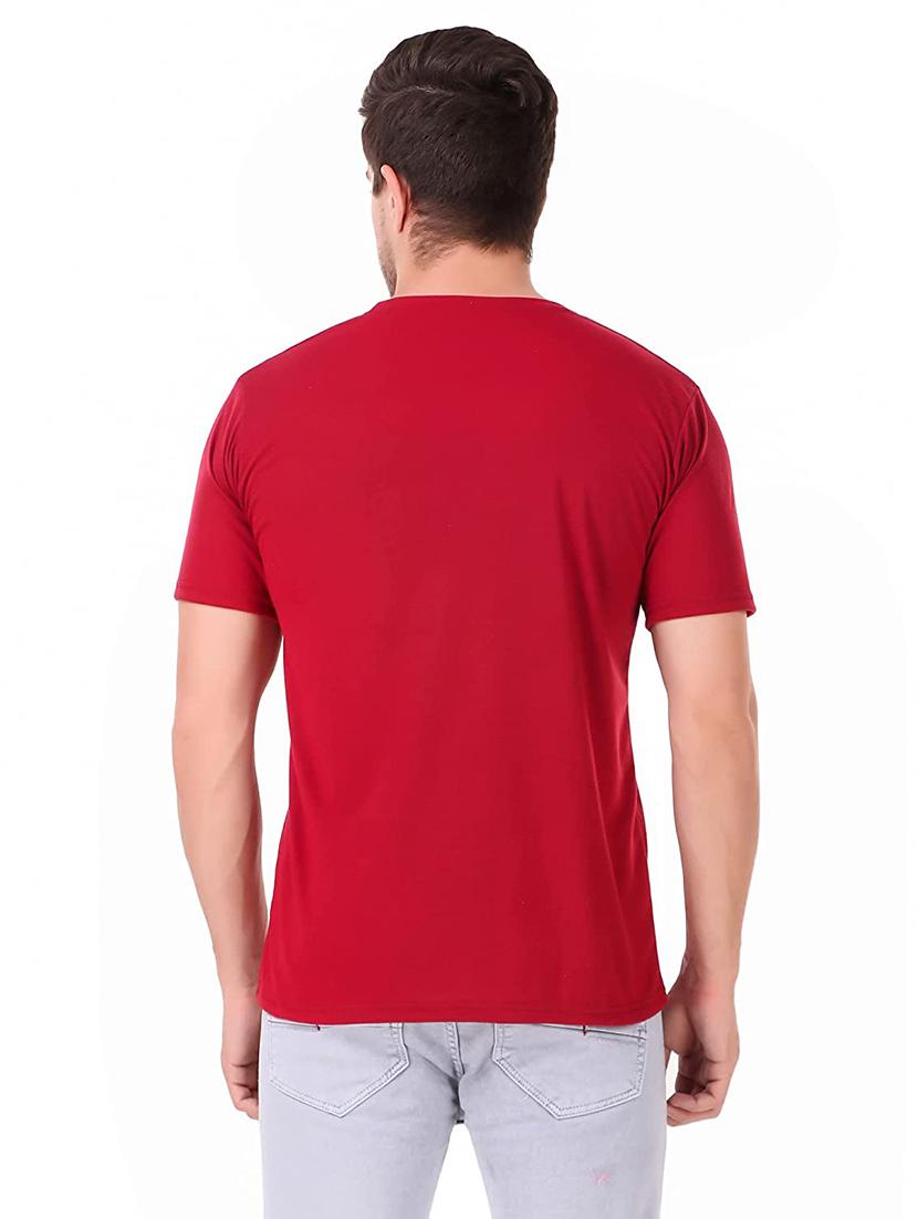 red solid t-shirt - 18440789 - Standard Image - 2