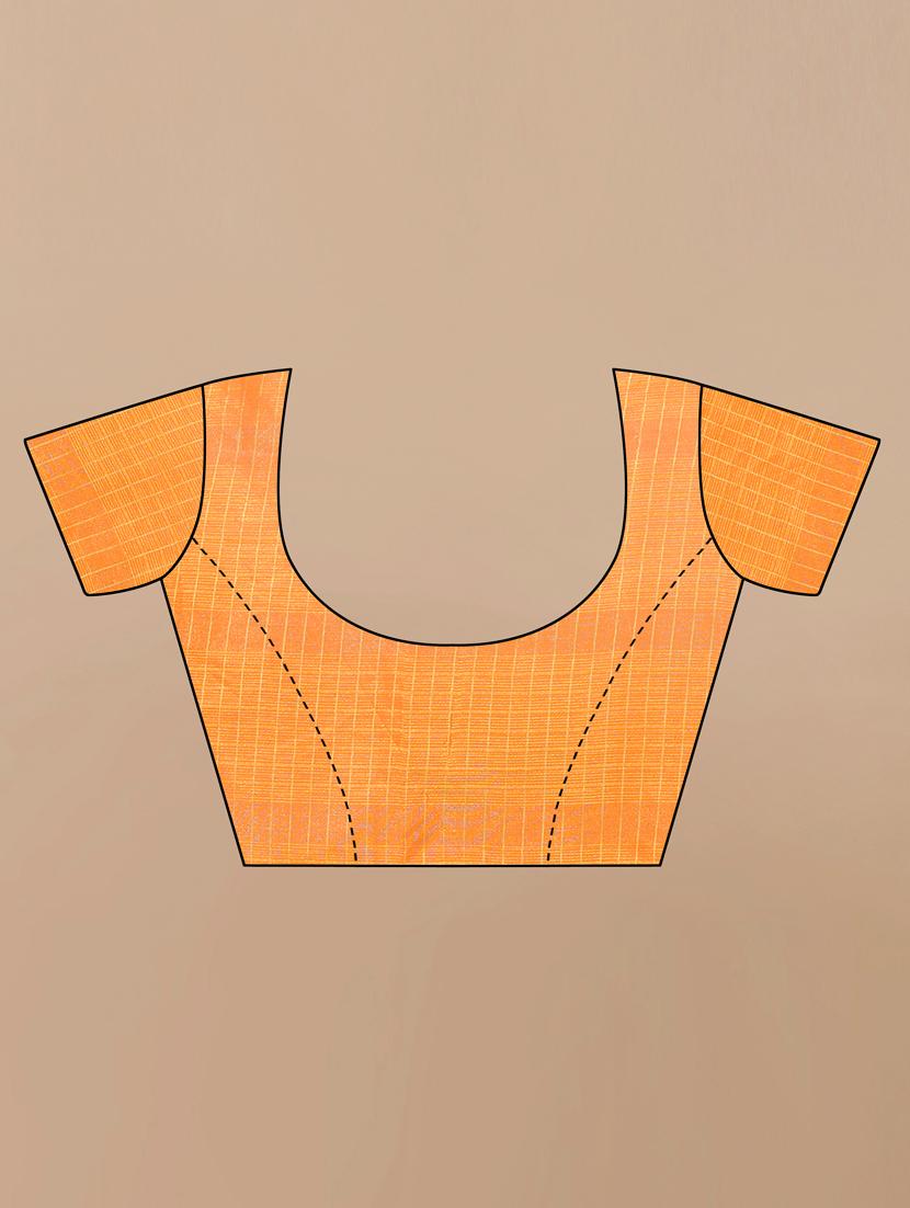 checkered uppada saree - 18441642 - Standard Image - 2