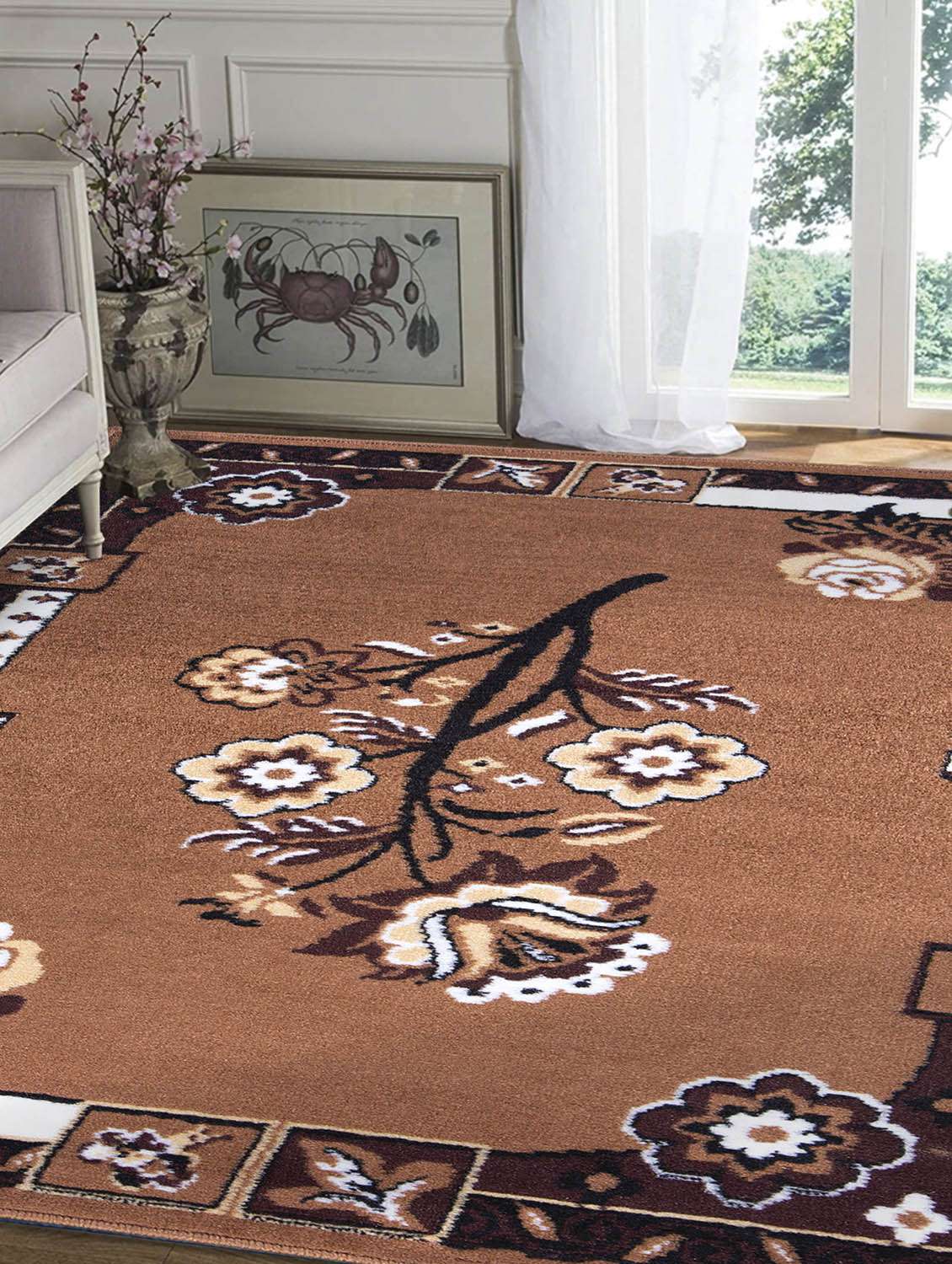 printed living room home carpet