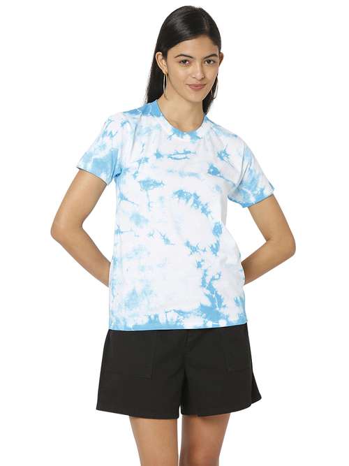women's all over print crew neck t-shirt - 18442382 -  Standard Image - 0