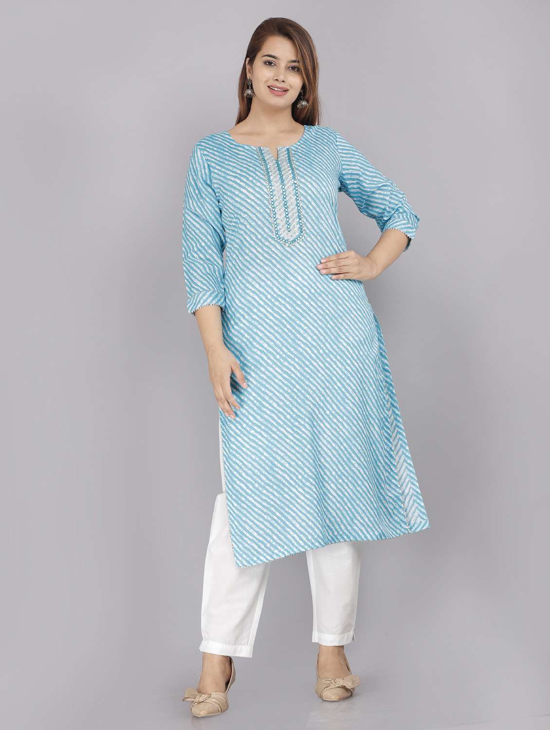 women's straight kurta