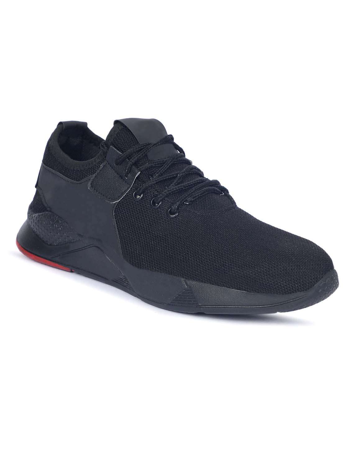 men black lace up sport shoe