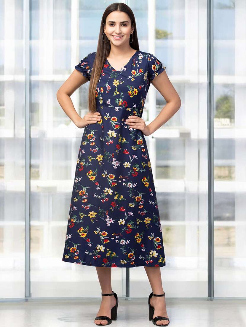 women's  floral dress - 18445597 -  Zoom Image - 0