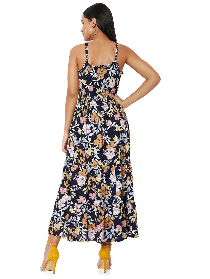 women's fit & flare floral dress - 18446831 -  Standard Image - 2