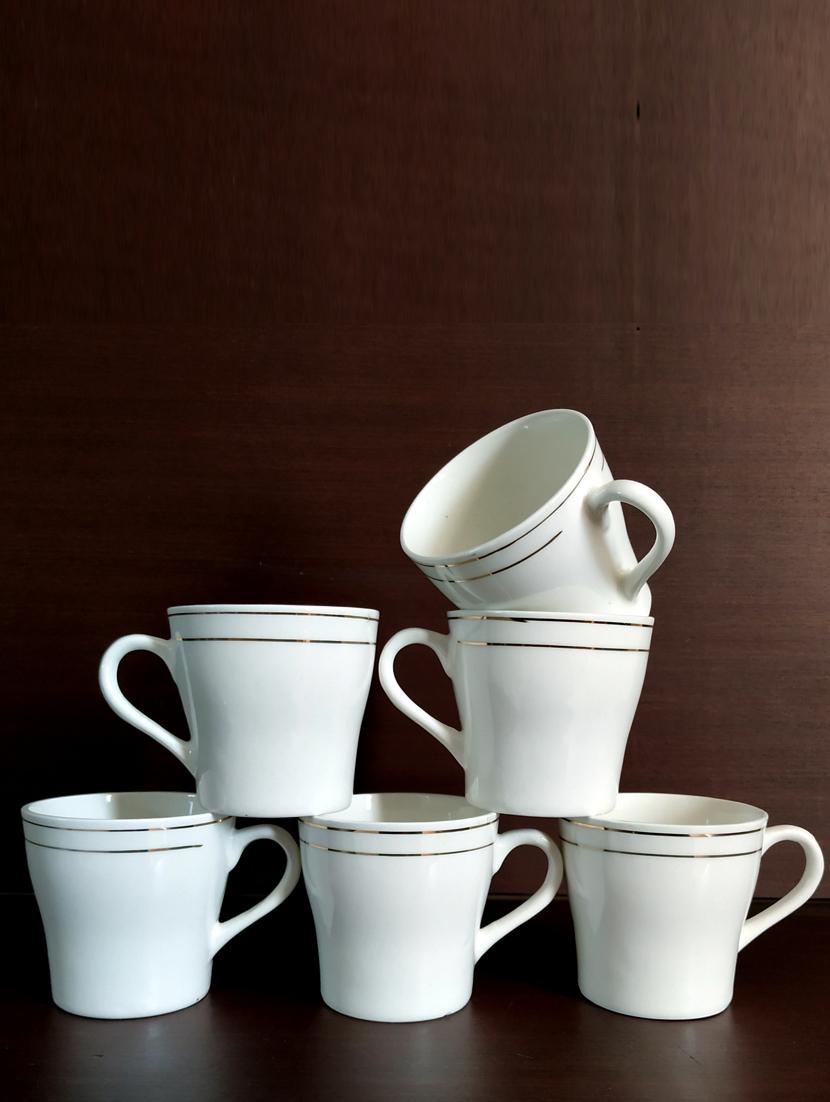 goldline series set of 6 cups | tea cups | cup set - 18446872 - Zoom Image - 0