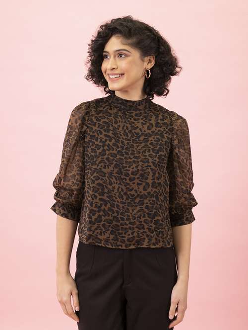 women's straight mock neck top - 18446904 - Standard Image - 0