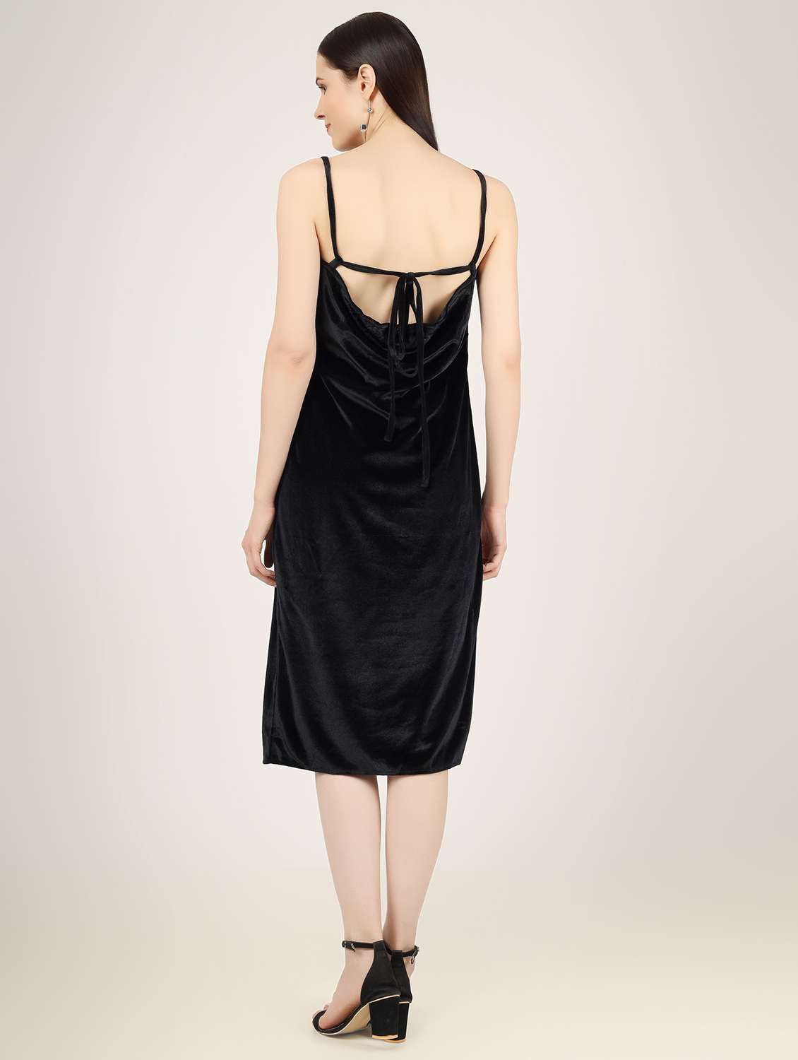 women's bodycon solid dress - 18446995 - Standard Image - 2