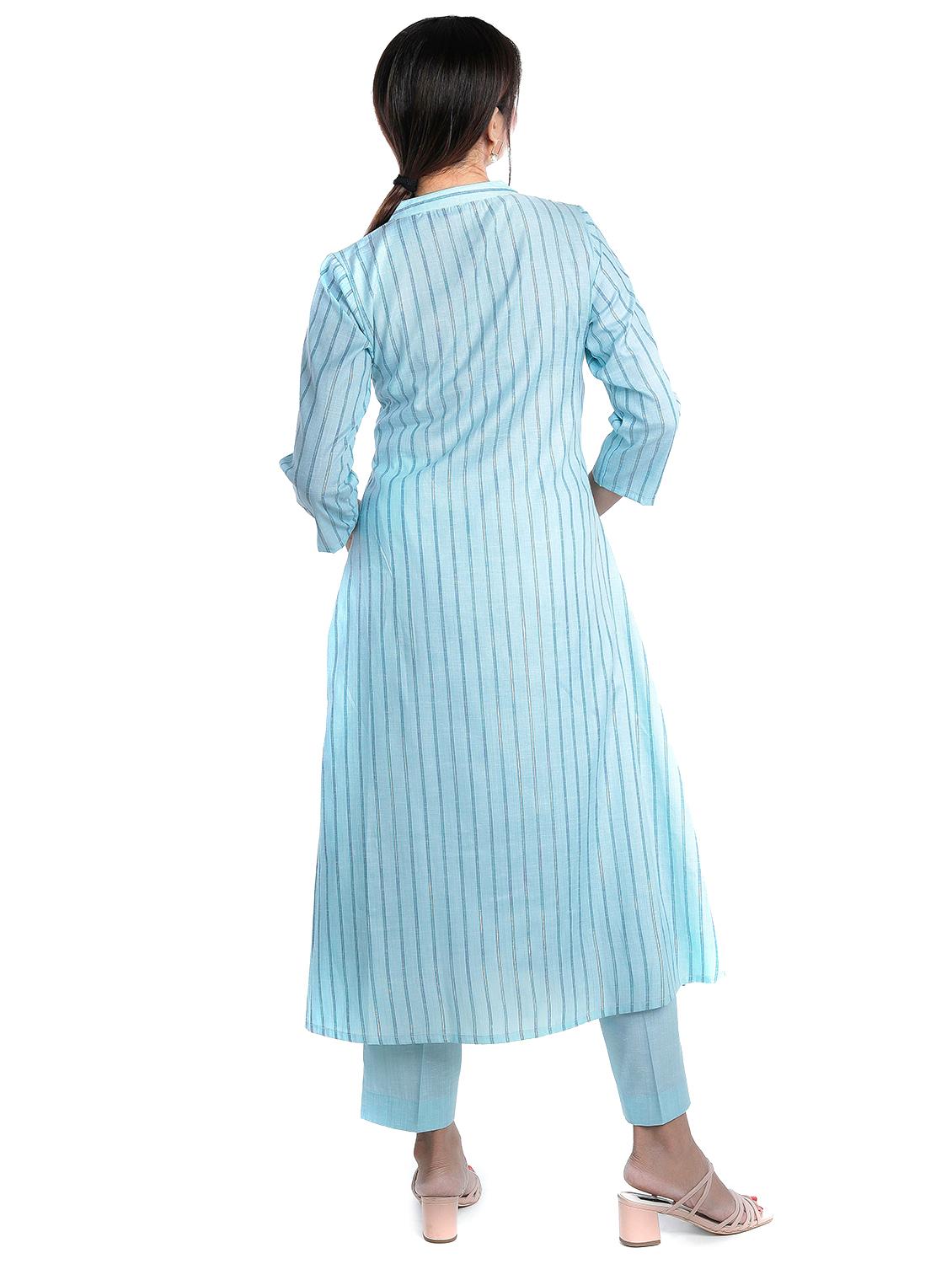 striped kurta pant set - 18447446 - Standard Image - 2
