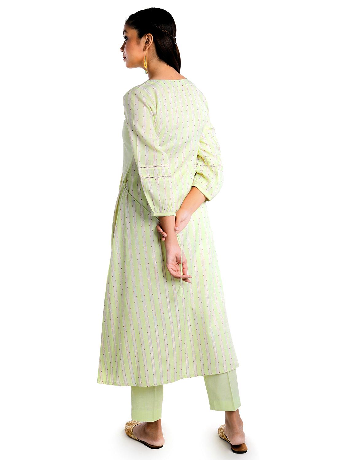 neo mint kurta pant set - 18447449 - Standard Image - 2