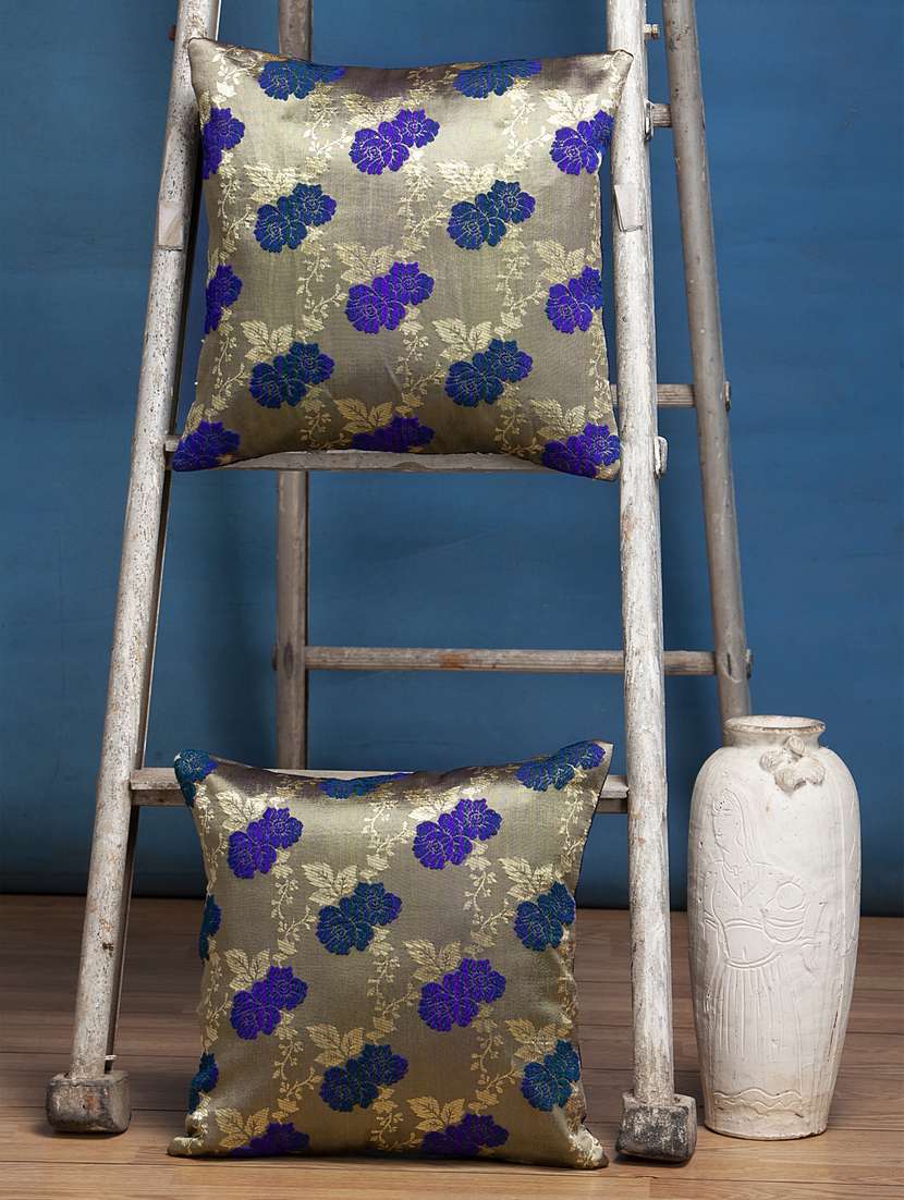 alina decor set of 2 cushion covers 24 x 24 inch