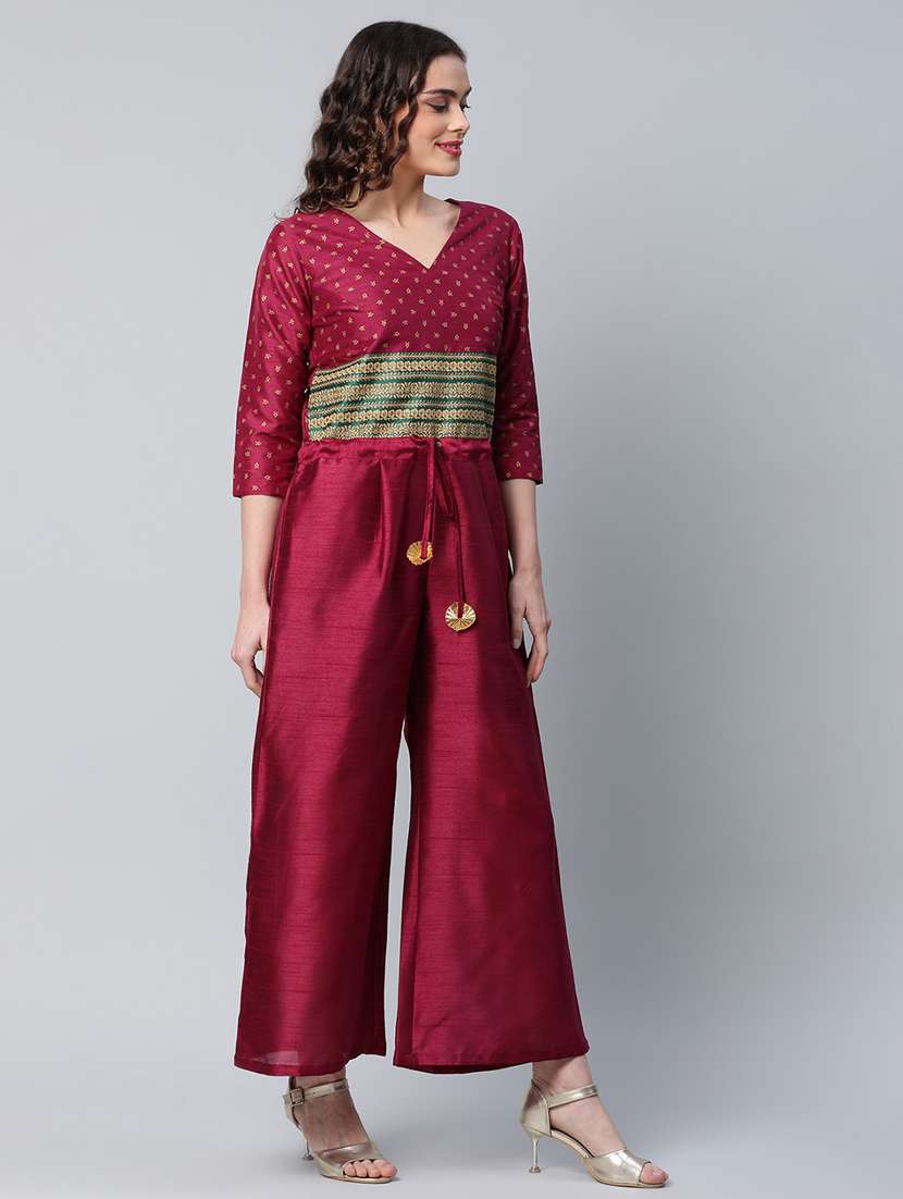 printed fusion jumpsuit - 18449019 -  Standard Image - 2