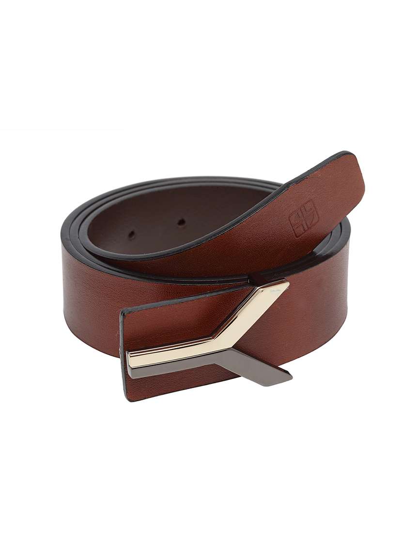 tan leather belt