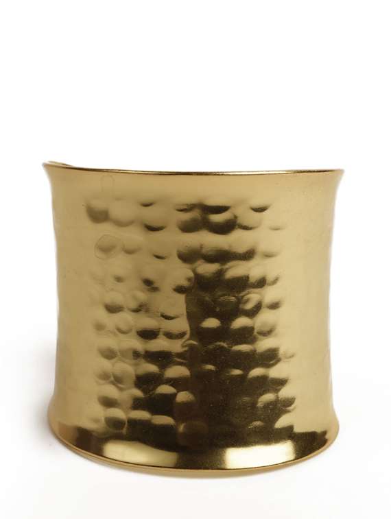 statement cuff gold bracelet