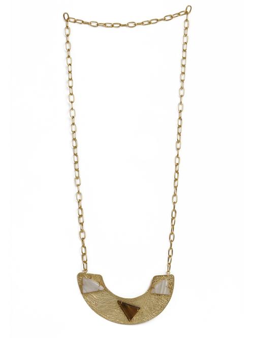 alluring agate gold statement necklace - 18449926 -  Standard Image - 0