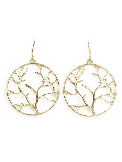 subtly natural hoop gold earrings for girls - 18449936 -  Standard Image - 0