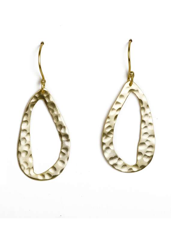 elegant danglers gold earrings