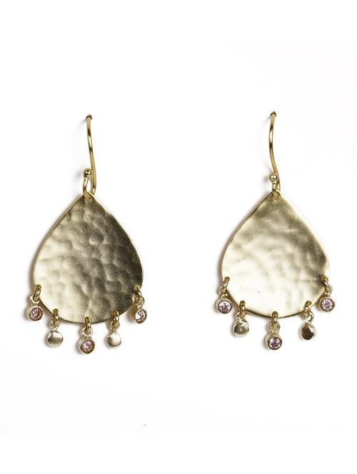 soothing stone gold earrings - 18449939 -  Standard Image - 0
