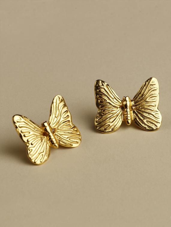 butterfly stud earings - 18449942 - Zoom Image - 0