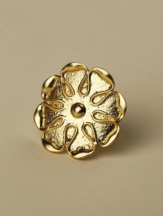gold brass finger  ring - 18449984 -  Zoom Image - 0