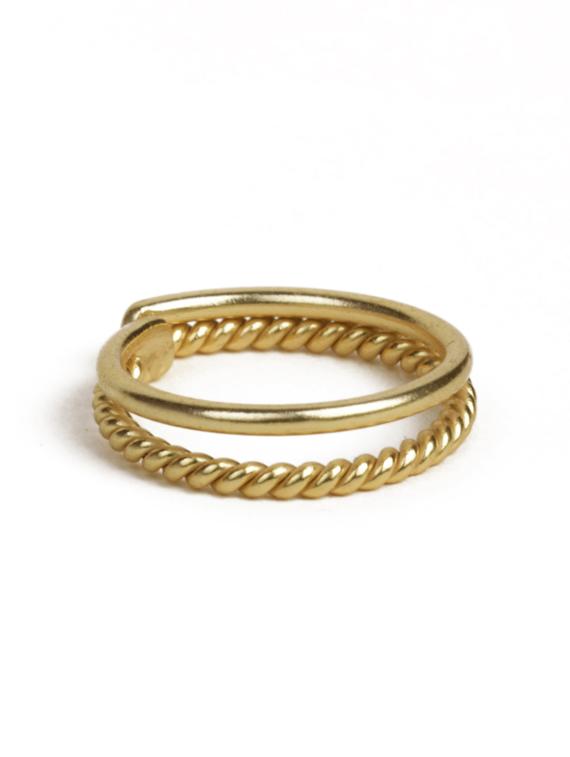 delightful gold ring - 18449993 - Zoom Image - 0