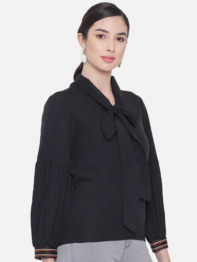 women's straight cowl neck top - 18450160 - Standard Image - 2