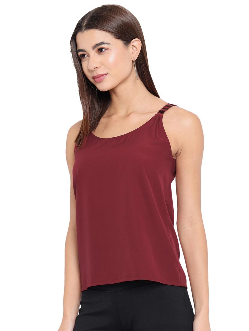 women's camisole shoulder strap top - 18450174 - Standard Image - 2