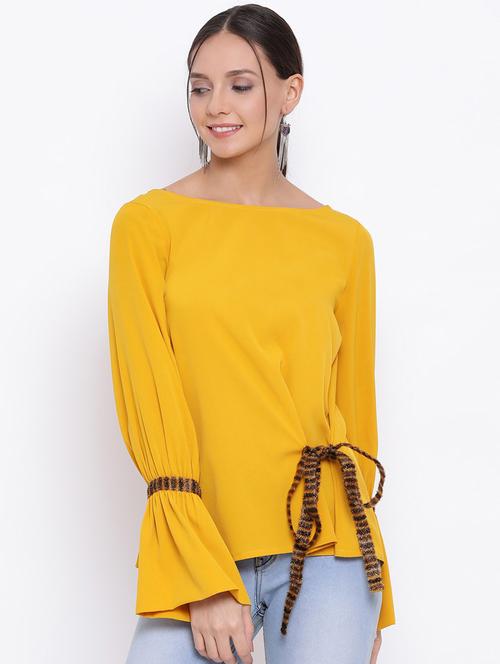 women's straight boat neck top - 18450190 -  Standard Image - 0