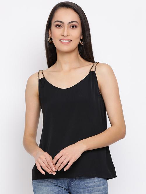 women's straight shoulder strap top - 18450192 -  Standard Image - 0