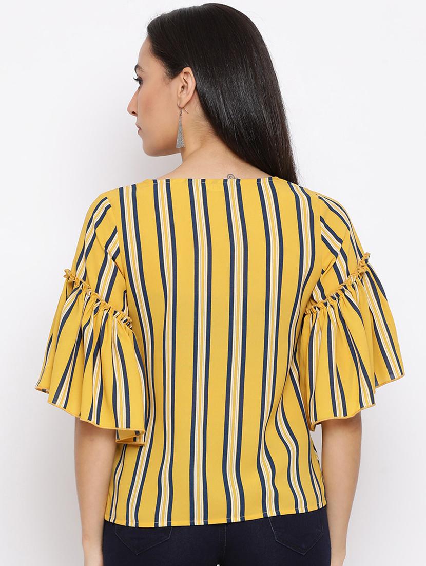 women's straight round neck top - 18450239 - Standard Image - 2