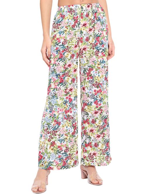 women mid rise tropical palazzo  - 18451073 -  Standard Image - 0