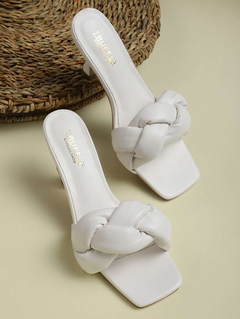 women white mules sandal