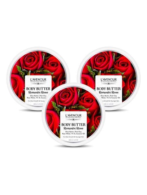 l'avenour romantic rose body butter |
