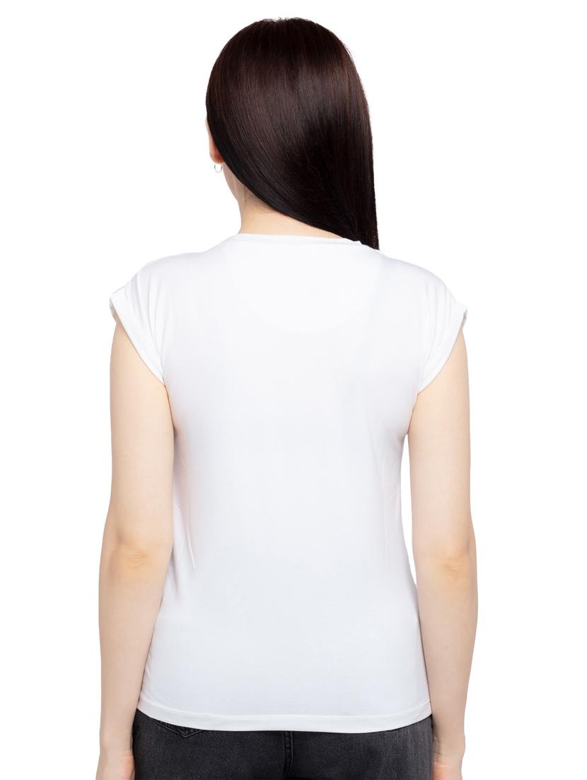 round neck printed regular tee - 18453547 - Standard Image - 2