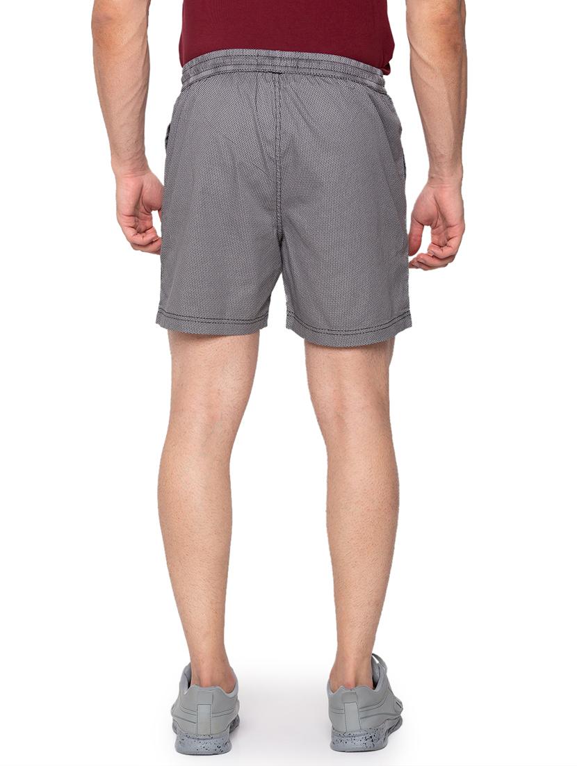 grey printed short - 18453572 - Standard Image - 2