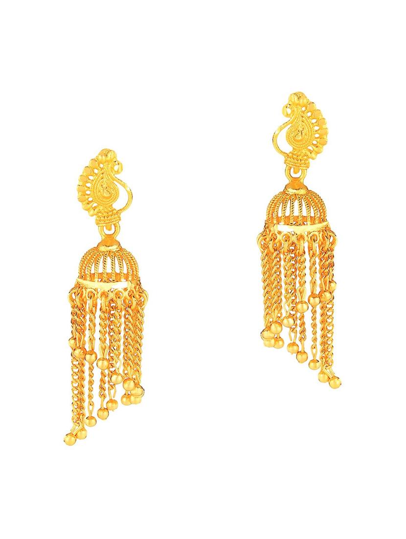  graceful delightful jhumka earrings - 18453869 -  Zoom Image - 0