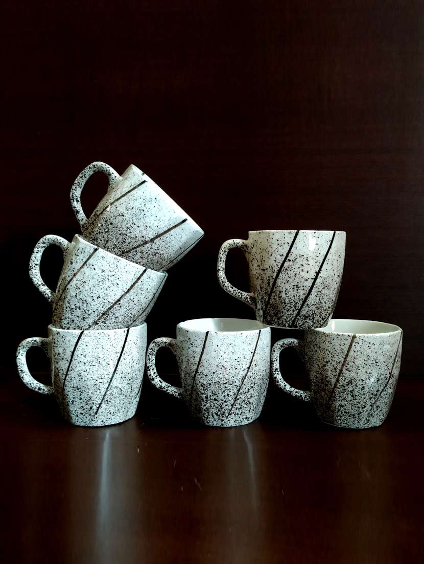 designer set of 6 cups | cup set | tea cups | set of 6 cups | ceramic - 18457036 - Zoom Image - 0