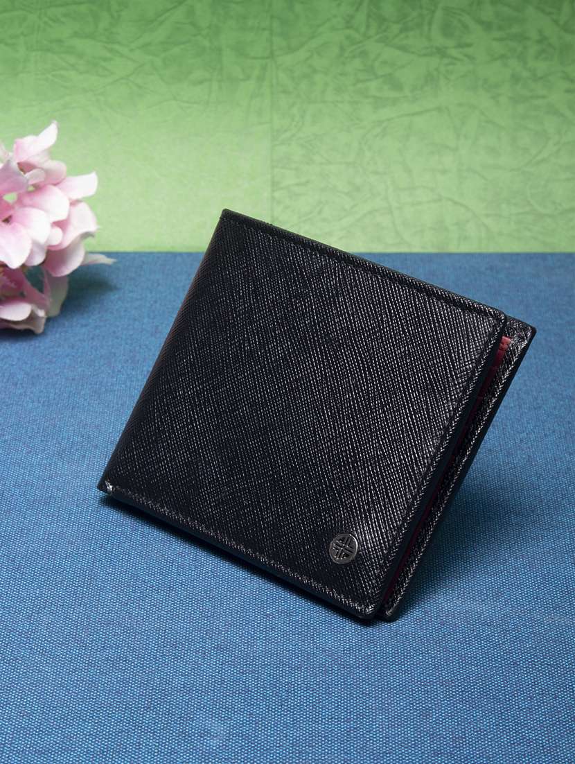 black leather wallet
