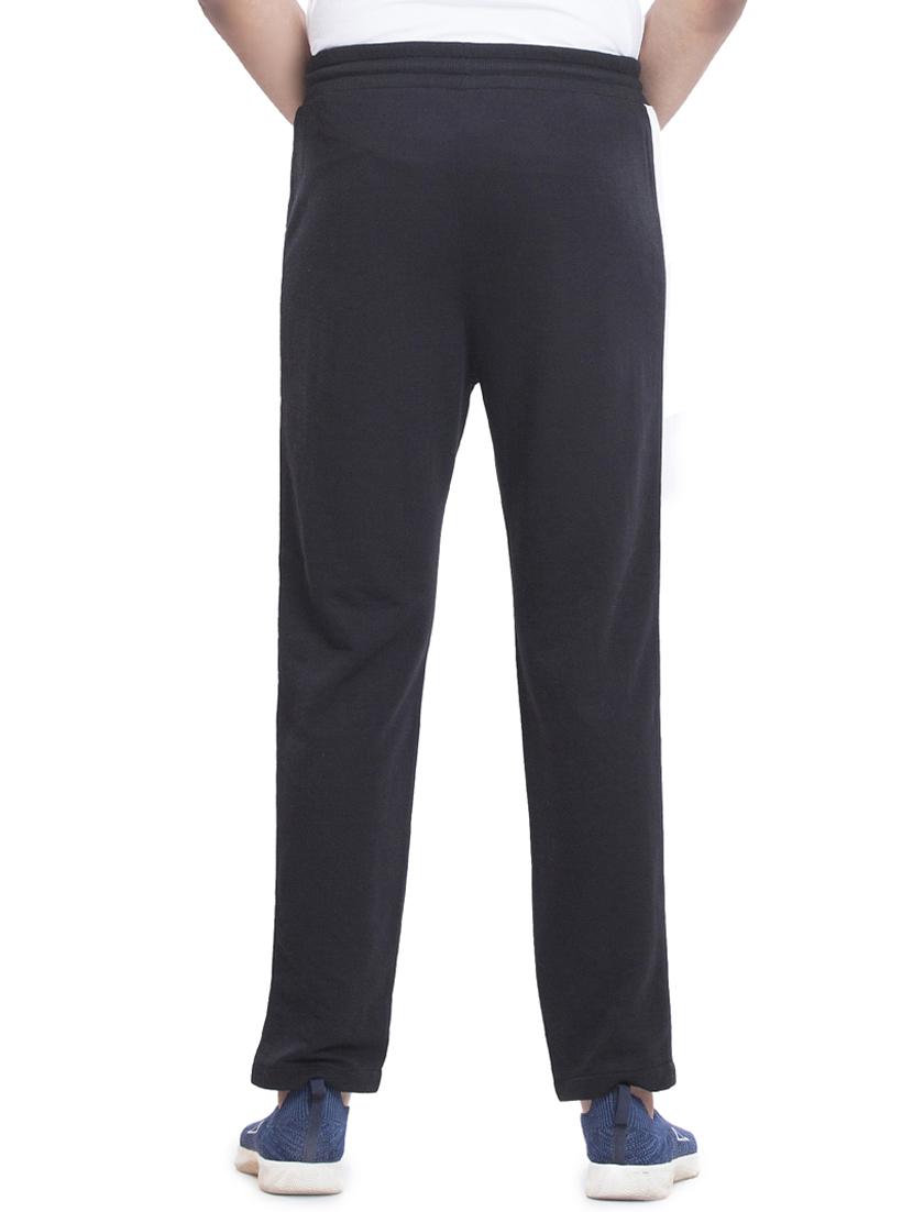 black side-taped full length track pant - 18458744 - Standard Image - 2