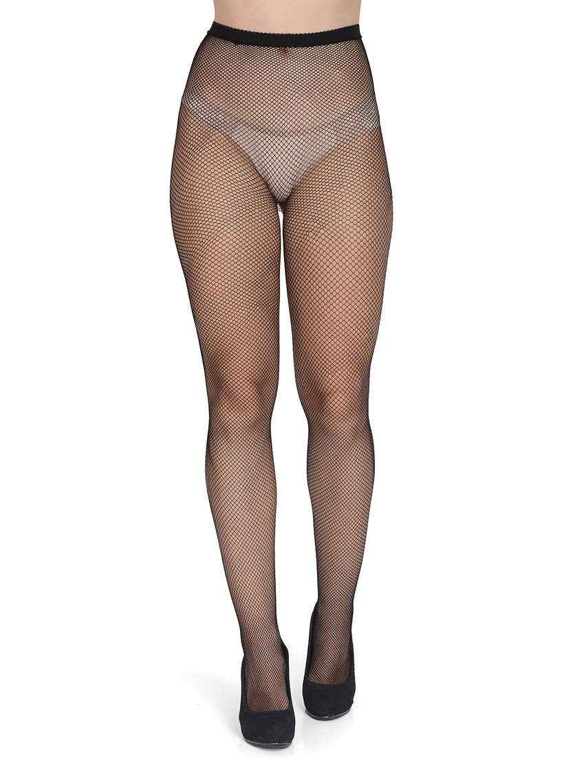 black solid stocking