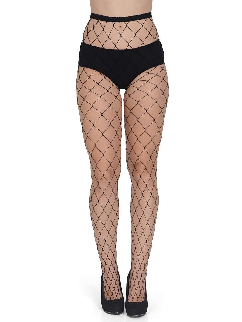 black solid stocking