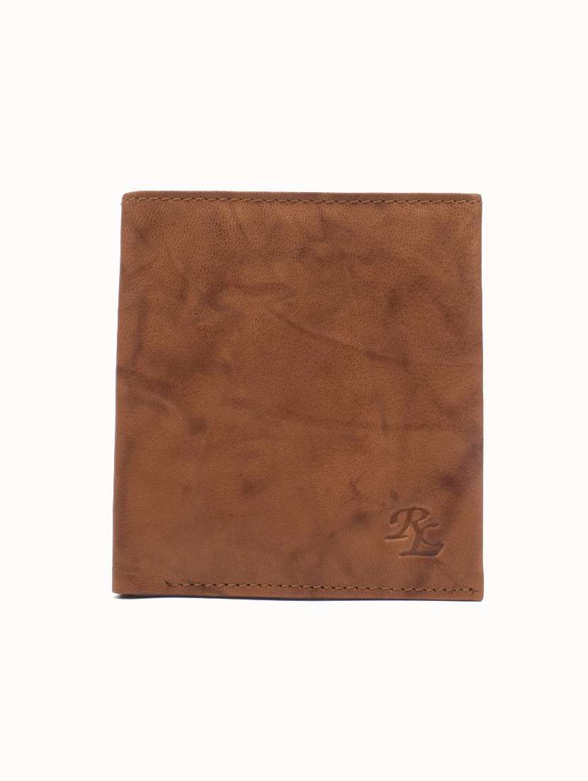 tan leather wallet