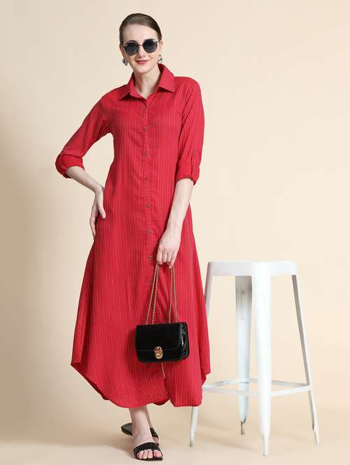 women's shirt striped dress - 18460598 -  Standard Image - 0