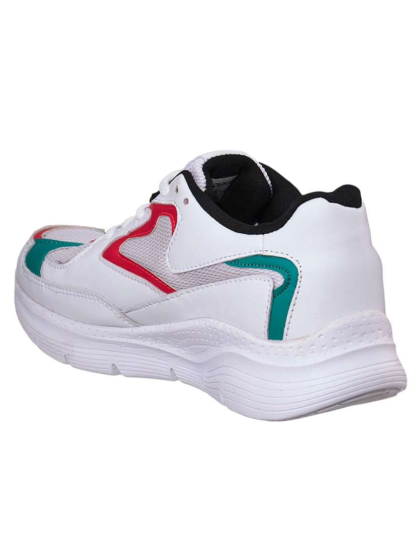 women white lace-up sports shoe - 18460858 -  Standard Image - 2